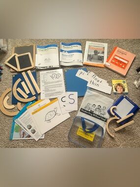 Learning Without Tears  Bundle- Books, Letter Set, Chalkboards, Stamp & See